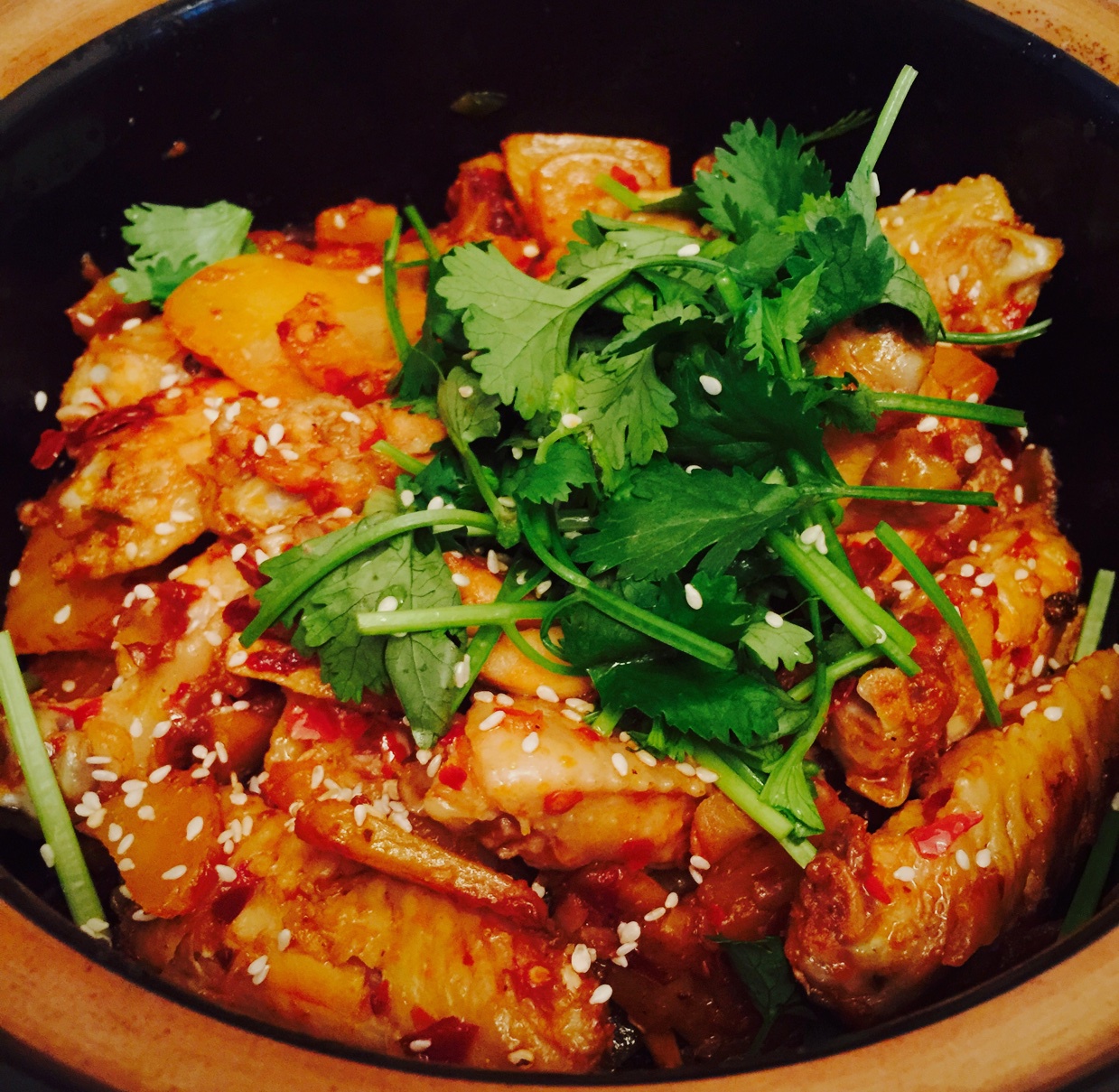 莫要梦野做的麻辣香锅鸡翅