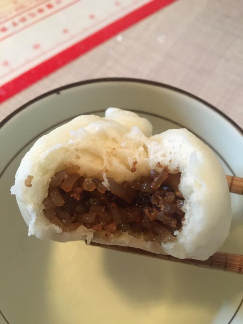 皮薄馅儿大的粉丝肉末包子（馅料做法）