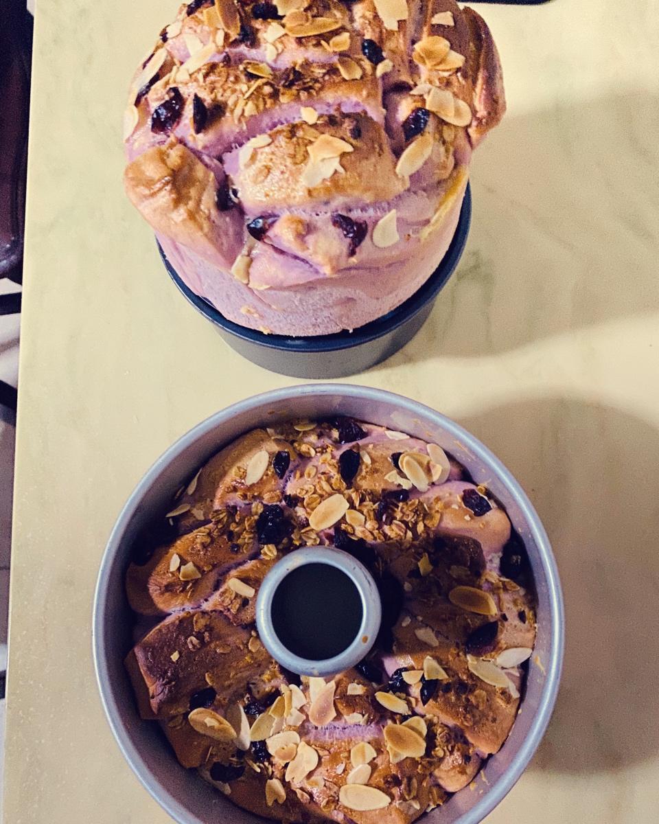 红薯炼乳手撕面包