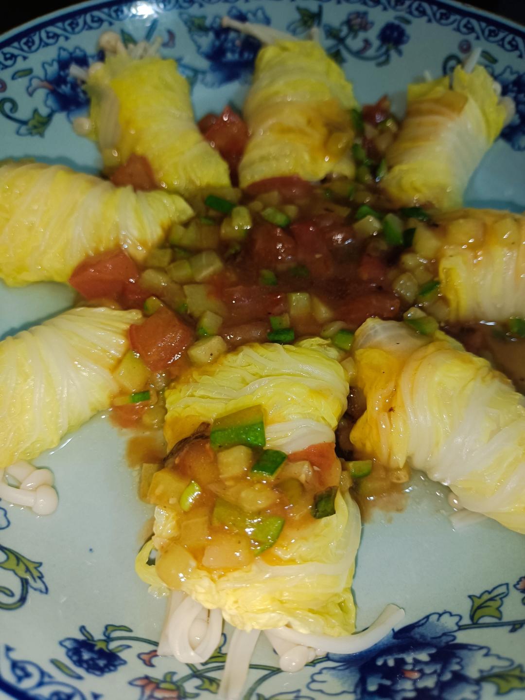 金针菇恋上娃娃菜