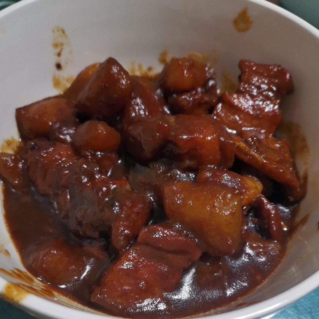 红烧肉炖土豆（丝毫不腻）