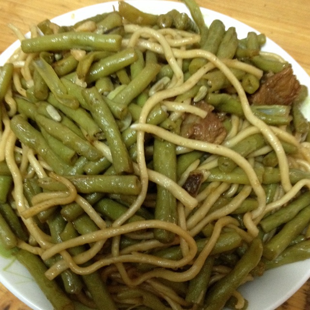 豆角焖面