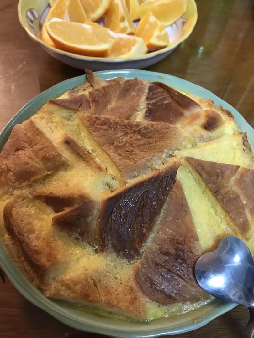 很少有人会不喜欢的面包布丁