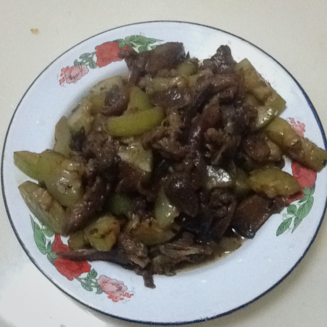 云南小瓜炒肉