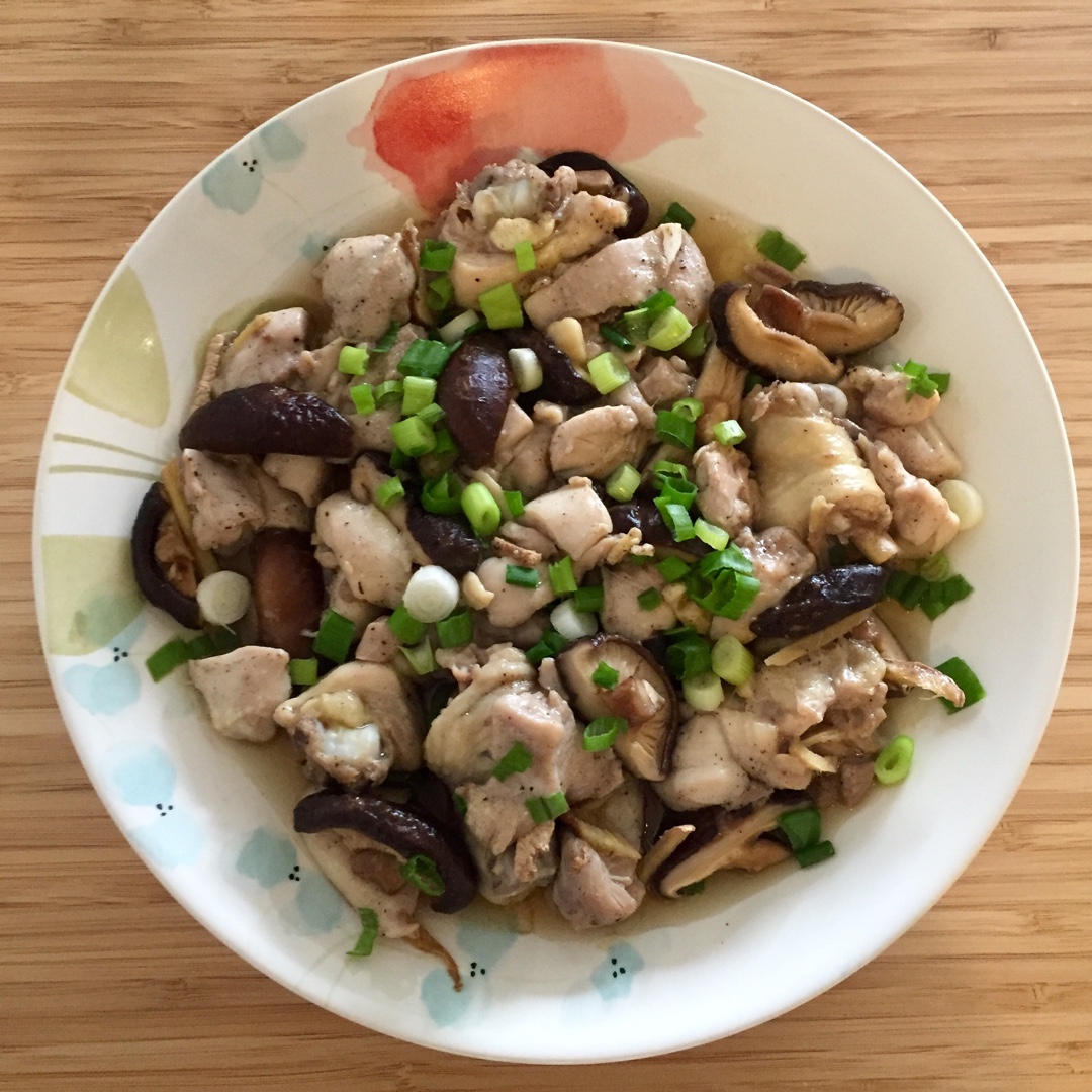 香菇蒸滑鸡