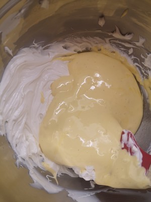 Ice cream-like tiramisu milk cap How to make chiffon cake 18