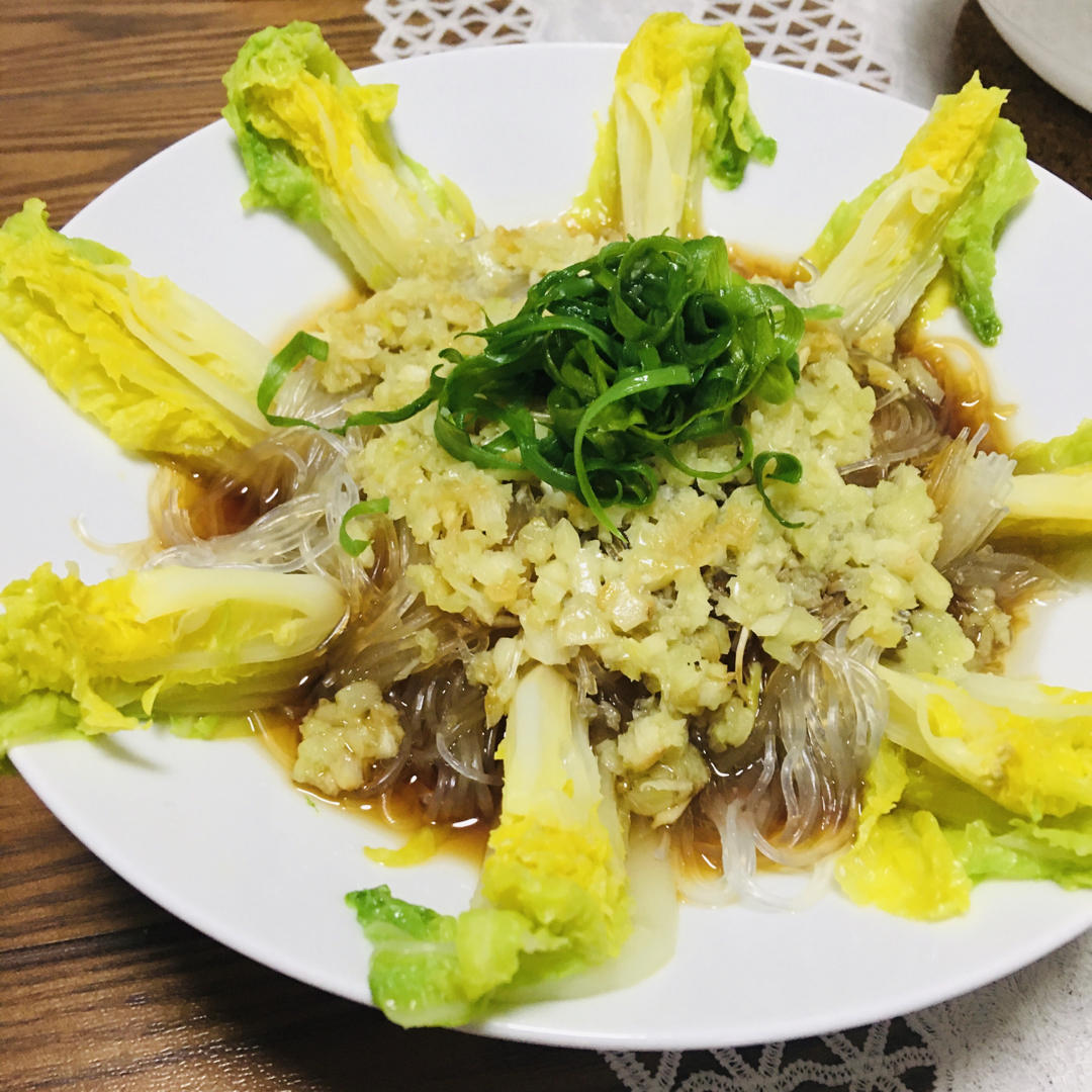 蒜蓉粉丝娃娃菜