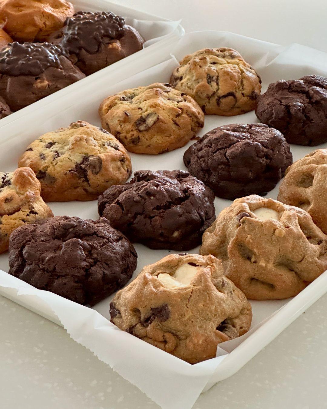 🪭软心碧根果可可曲奇‖Cookies