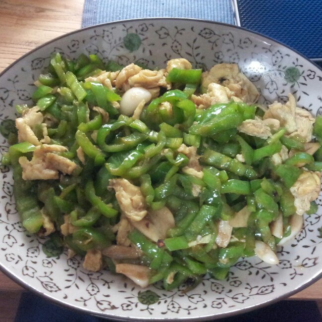 青椒炒蛋