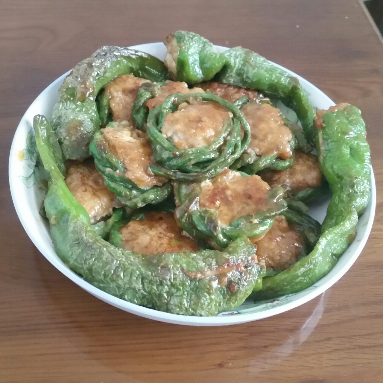 豇豆酿肉
