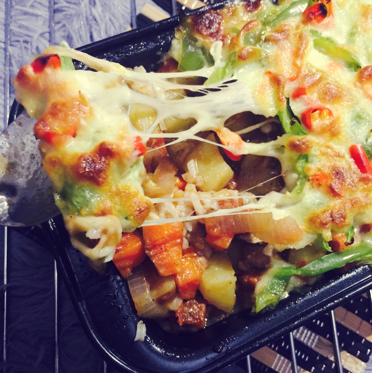 番茄鸡肉浓情焗饭【两人份】