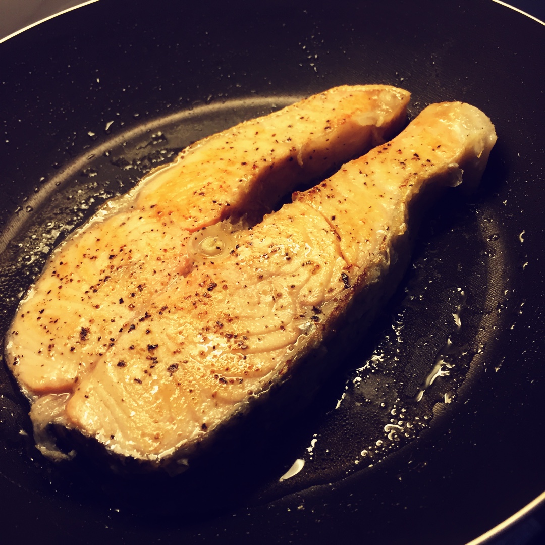 香煎三文鱼
