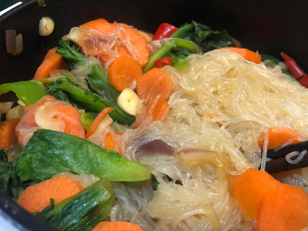 简易版凉拌粉丝