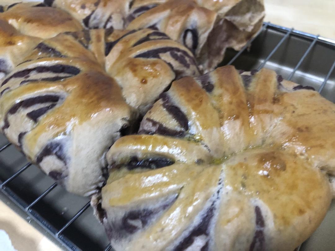 （手揉水合法）卷卷红豆面包🥯🥯（不需手套膜）