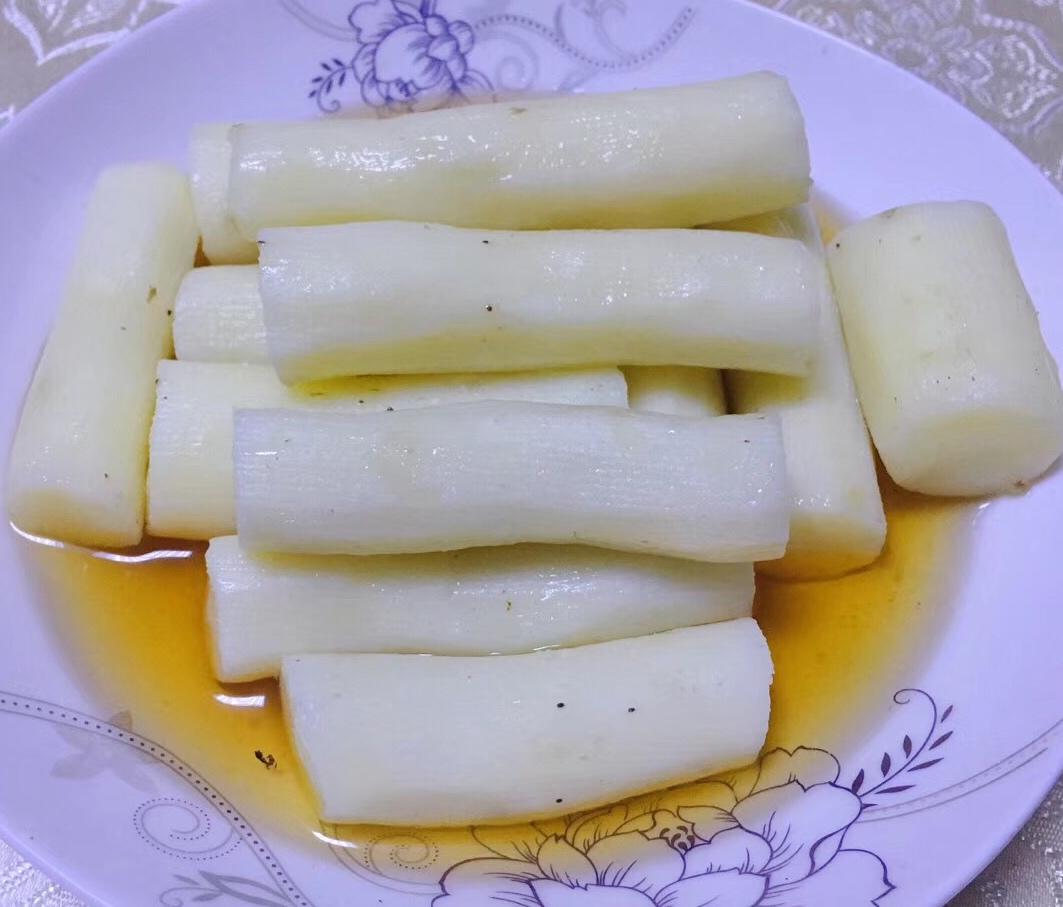 小蛇精病昂做的蜂蜜冰糖山药 chinese yam with honey
