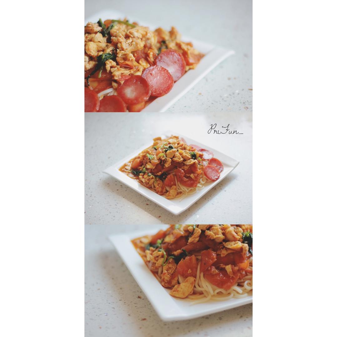 (外婆真传)西红柿打卤面