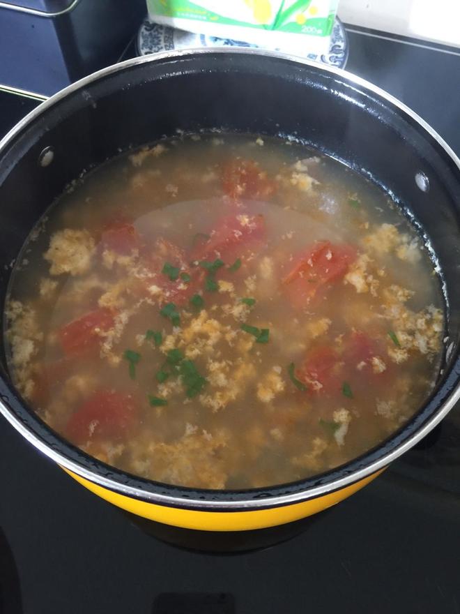 西红柿腰花汤的做法
