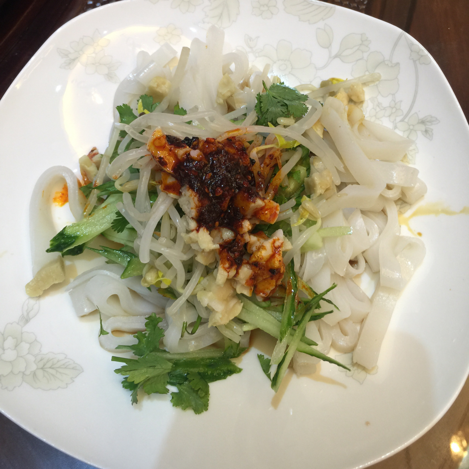 凉拌面皮