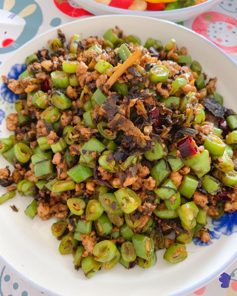 四季豆肉末橄榄菜