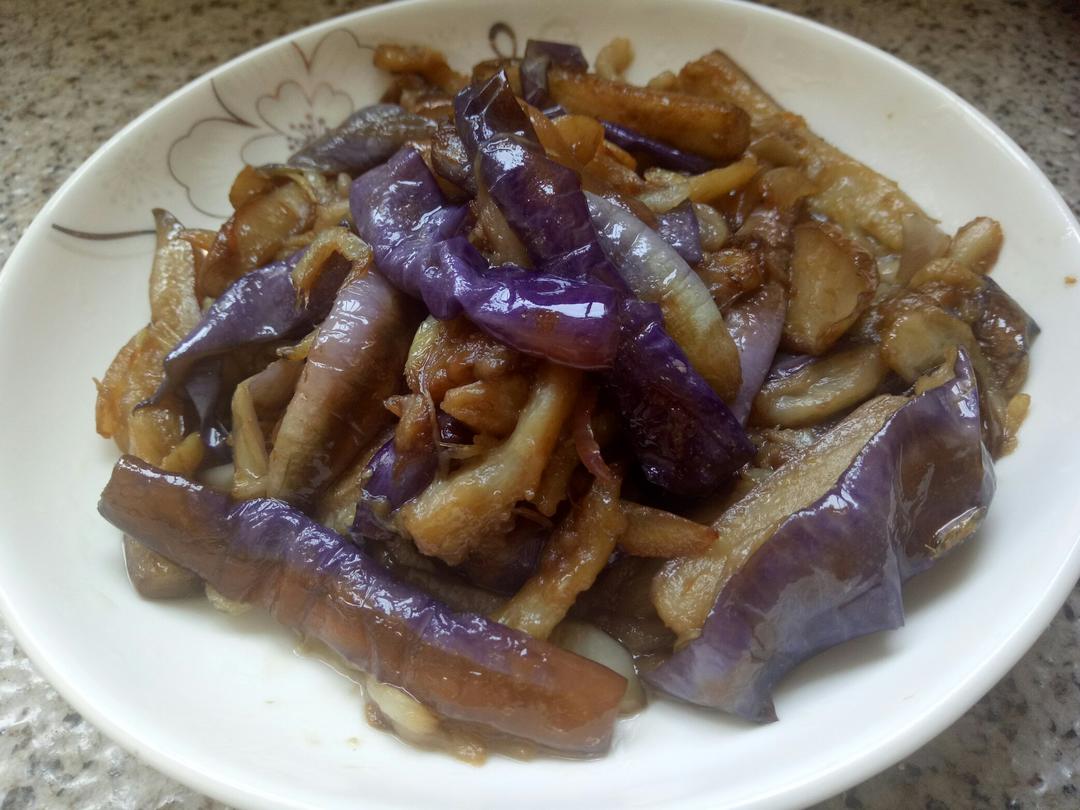 红烧肉沫茄子