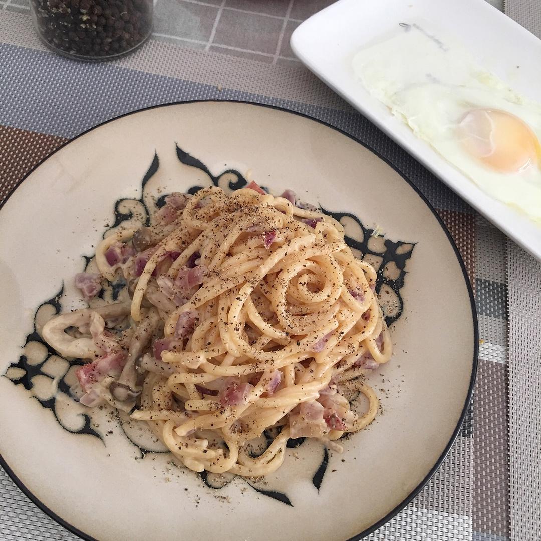 芝士培根意大利面