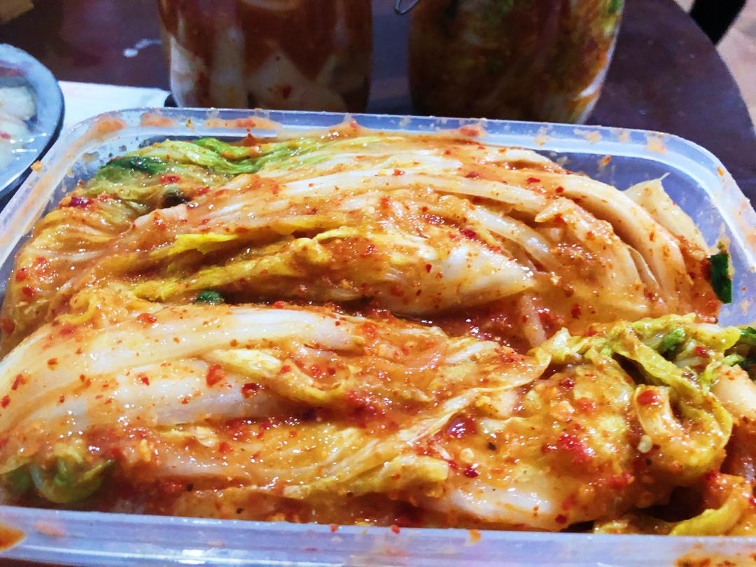 正宗韩国泡菜（youtube上韩国厨师Maangchi的菜谱）