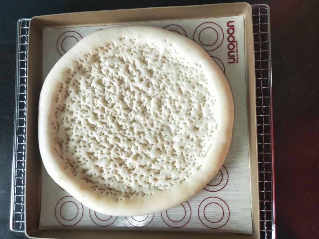 自制厚底披萨面饼