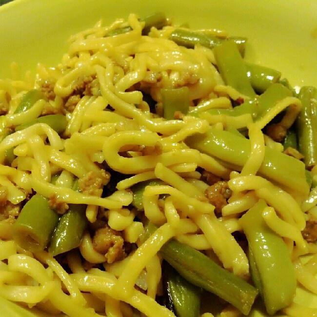 豆角焖面