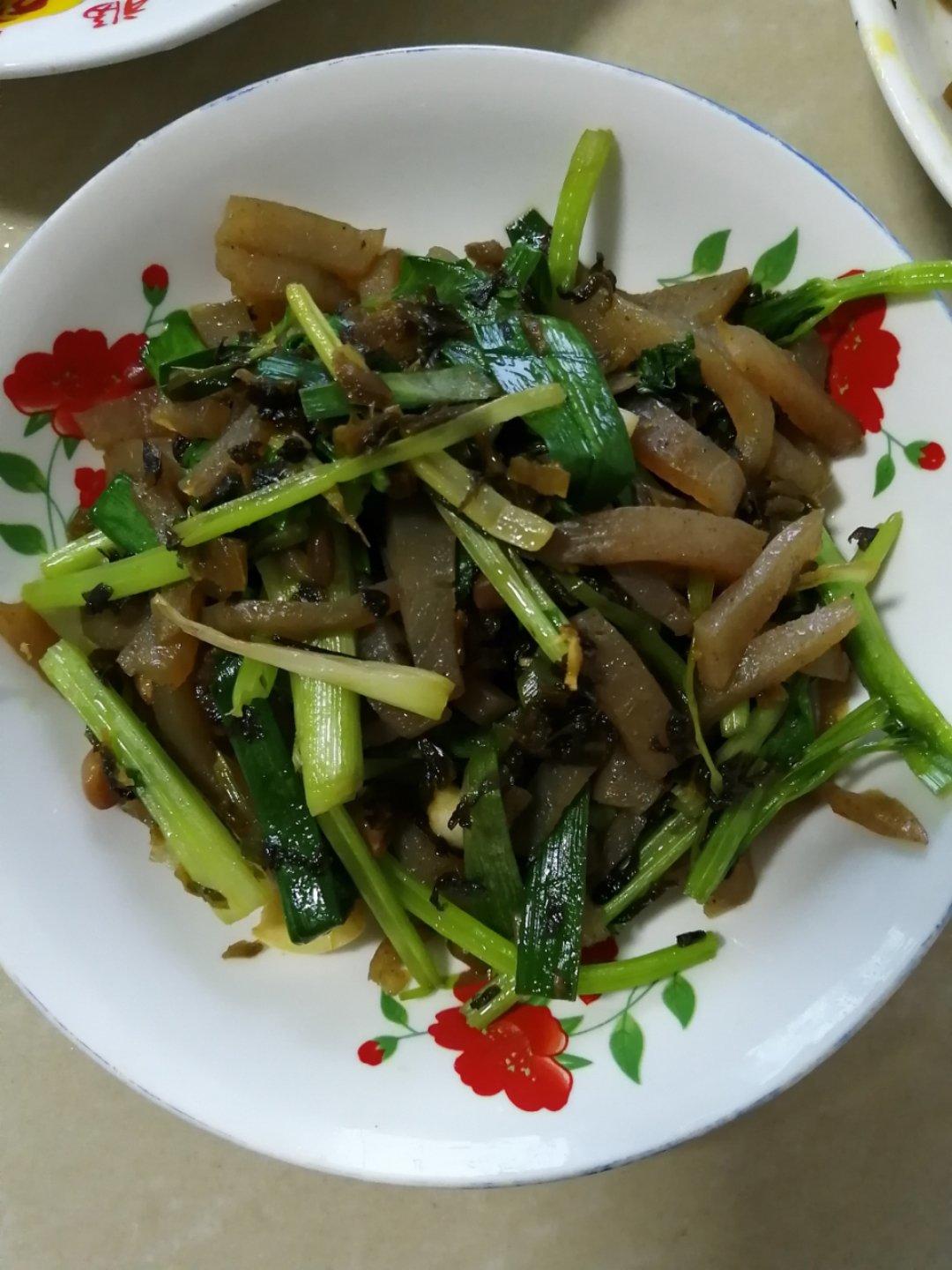 爆炒魔芋