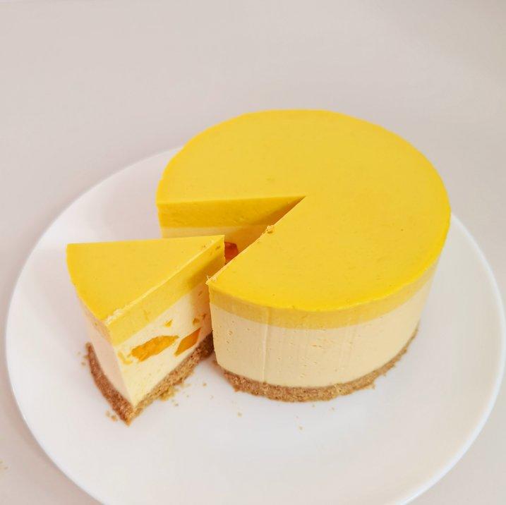 芒果芝士蛋糕，这才是真正的配方，米其林级别