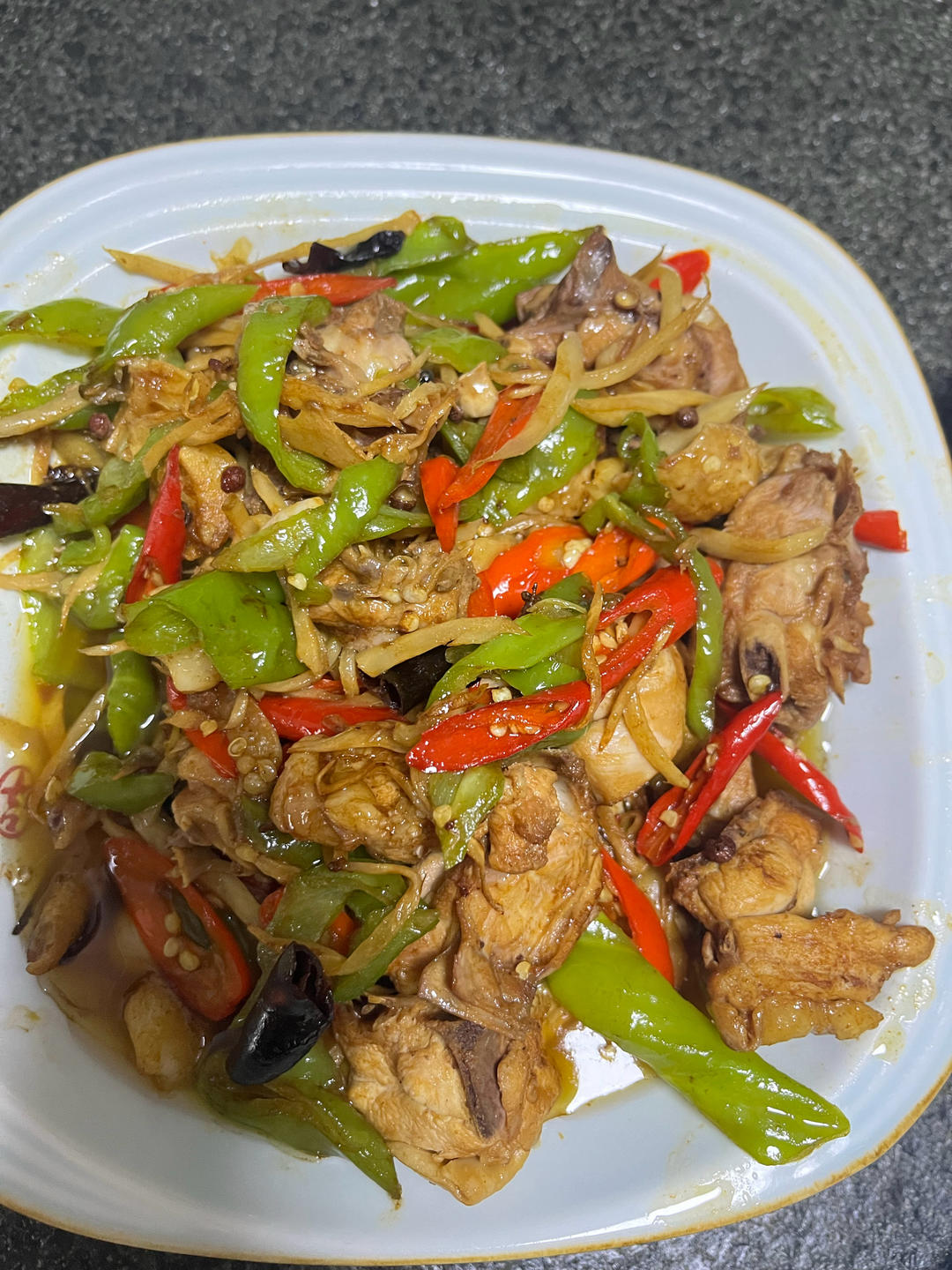 ㊙️不加一滴水‼️仔姜炒鸡‼️鸡肉鲜嫩一秒上头
