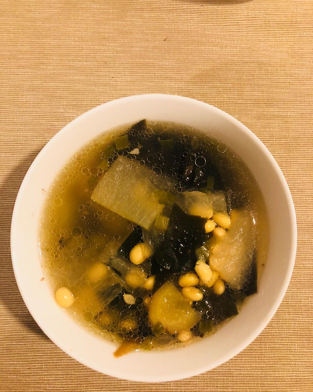 冬瓜排骨海带汤