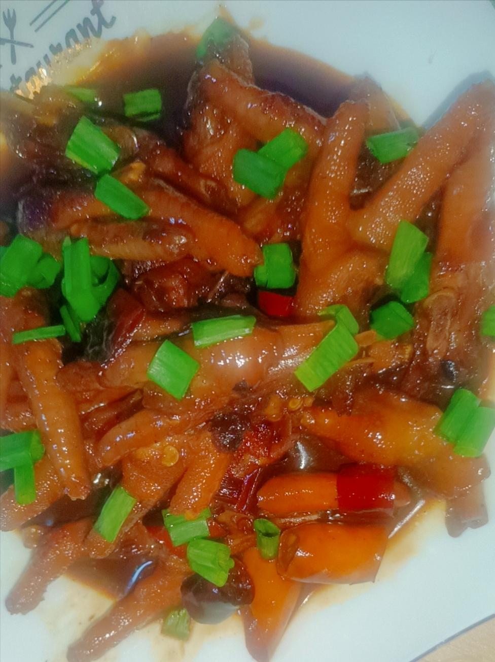 🔥好吃到连骨头都不放过的红烧鸡爪，软烂入味，特别好吃❗️