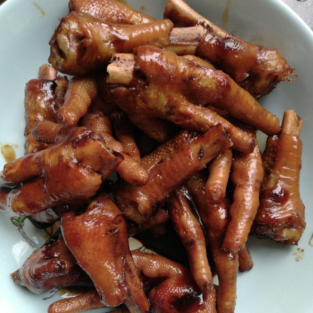 秘制红烧鸡爪