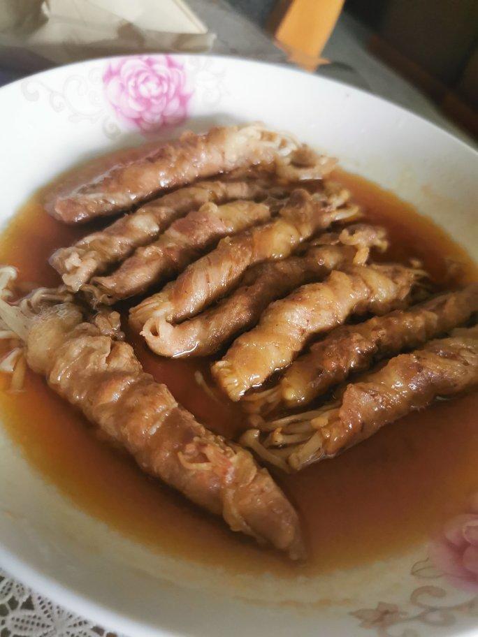 肥牛金针菇卷