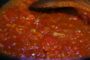 番茄肉酱焗饭 -- 松下SC300B烤箱版的做法 步骤8