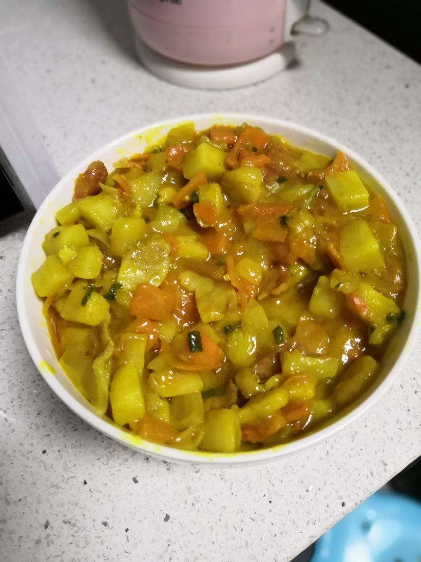 咖喱土豆饭