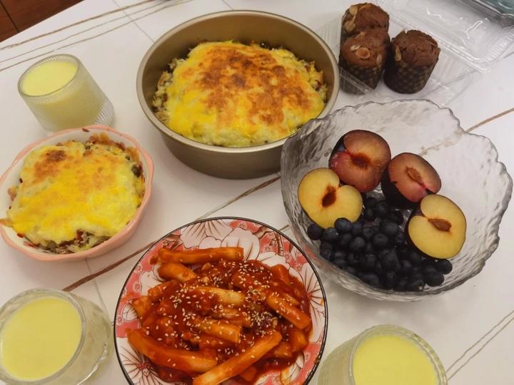 海鲜芝士焗饭（零失败超简单）