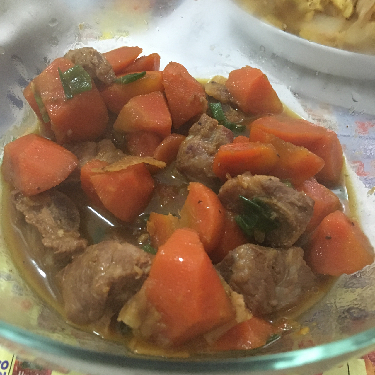 私房排骨——胡萝卜香烧小排