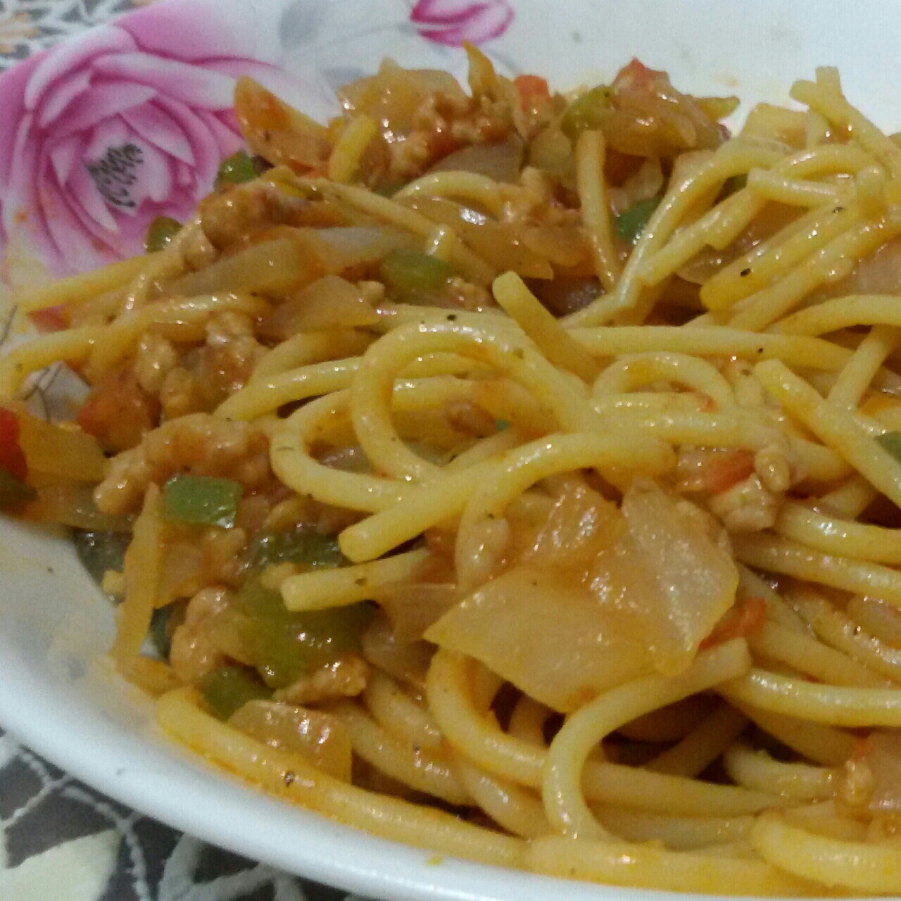 番茄肉酱意大利面