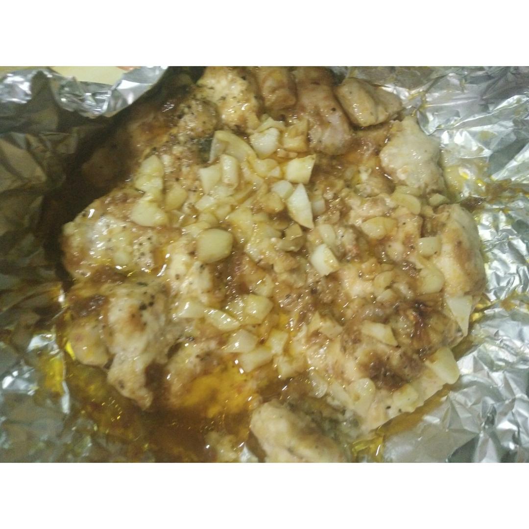 蒜蓉蒸鸡胸（鸡腿）