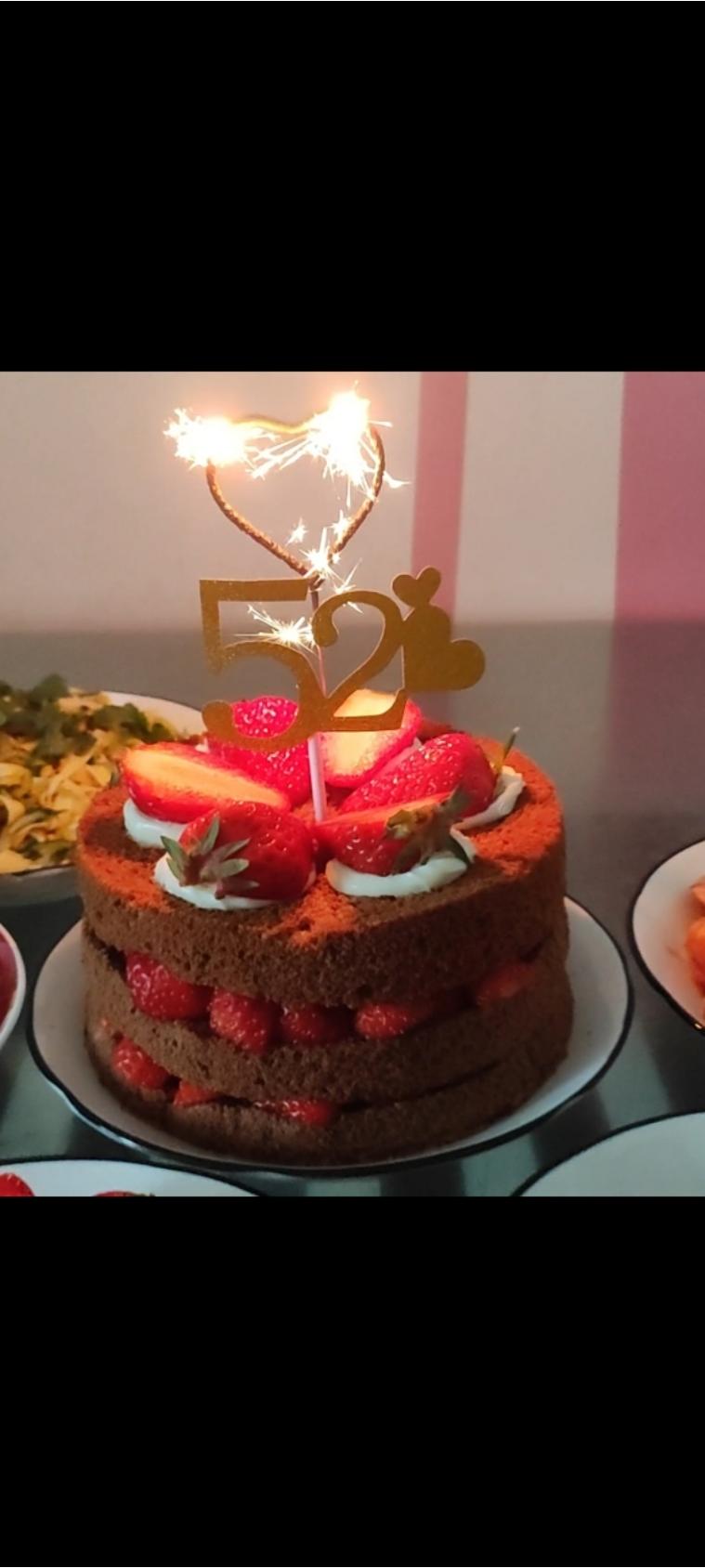 视频菜谱:红丝绒裸蛋糕6寸