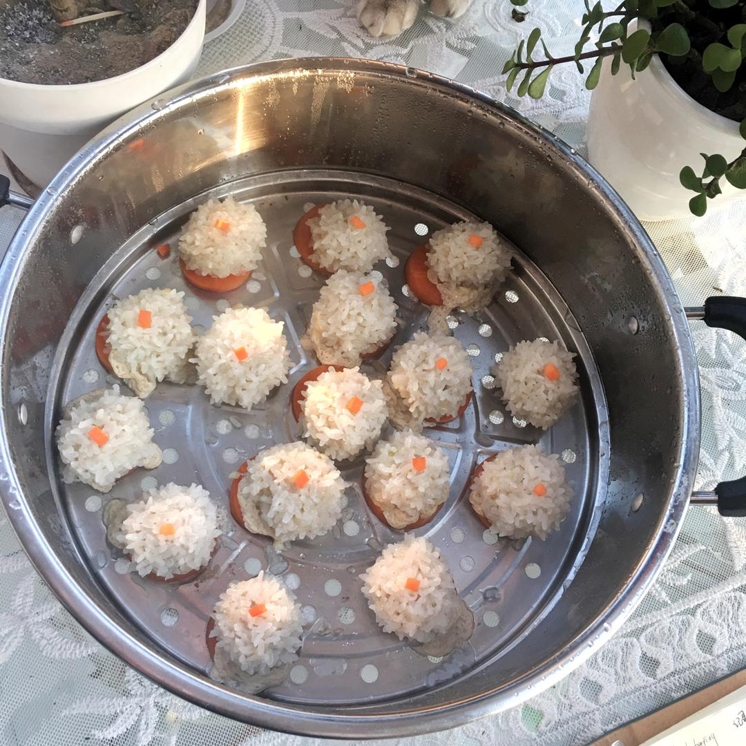 蒸糯米丸子