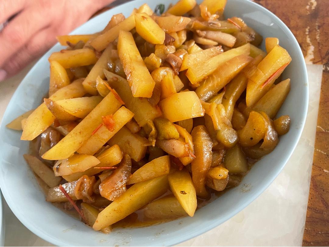 土豆炒茄子