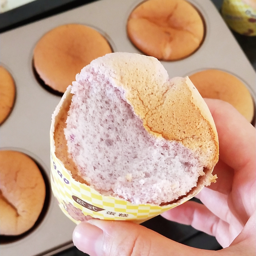 紫薯小蛋糕的做法