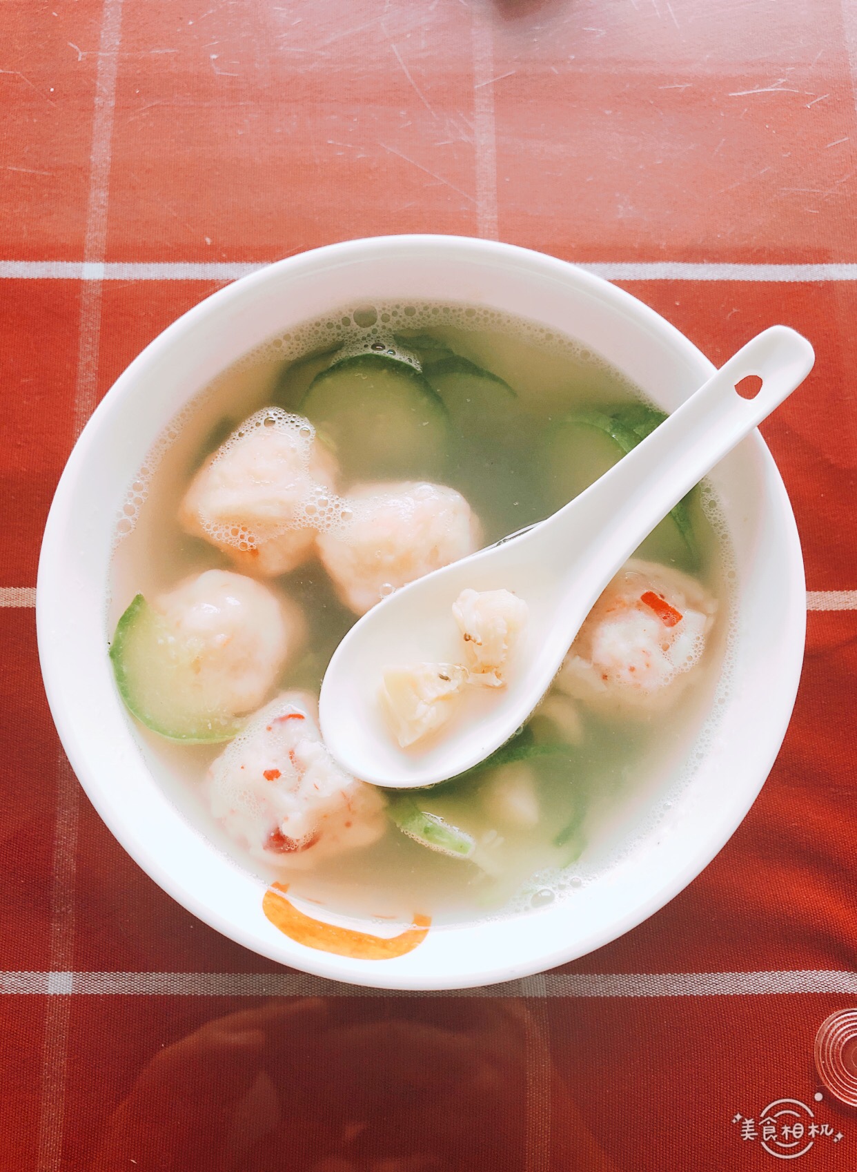 龙虾丸干贝虾米汤的做法