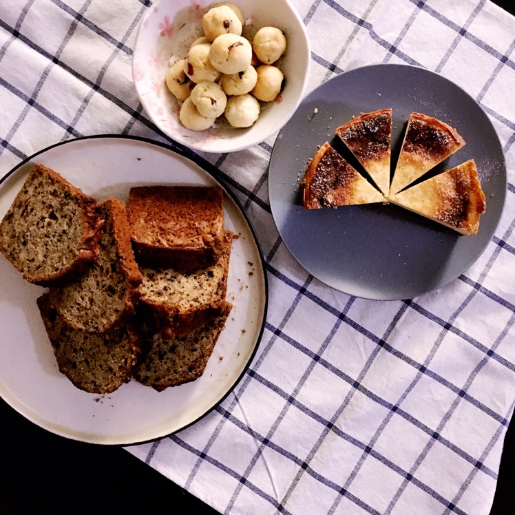 星巴克香蕉核桃蛋糕（Banana loaf）