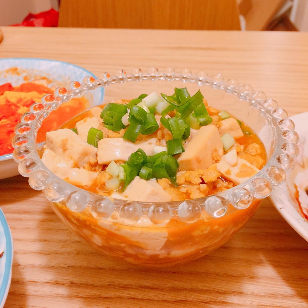 泡菜肉末豆腐