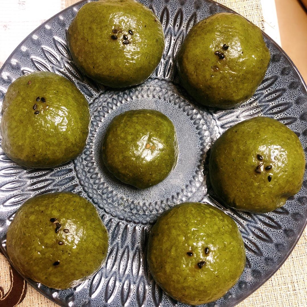 《Tinrry+》咸蛋黄肉松青团+红豆沙青团