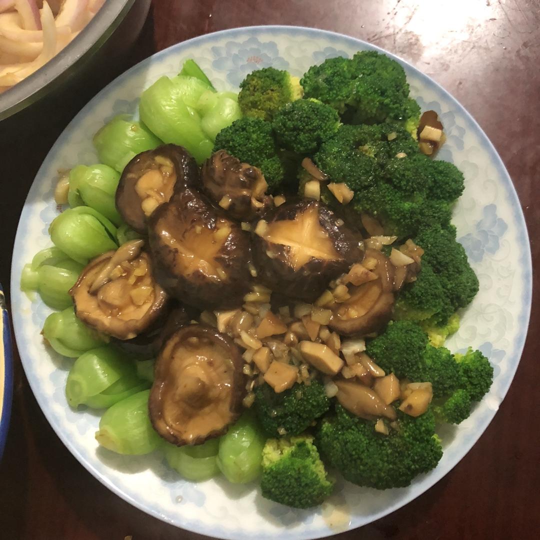 蚝油香菇小油菜